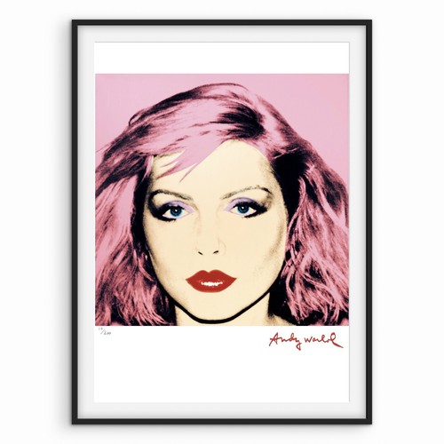 Firmato andy warhol - warhol, pink