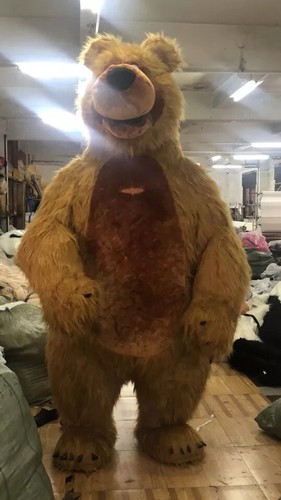 Mascotte gonfiabile orso - mascotte,