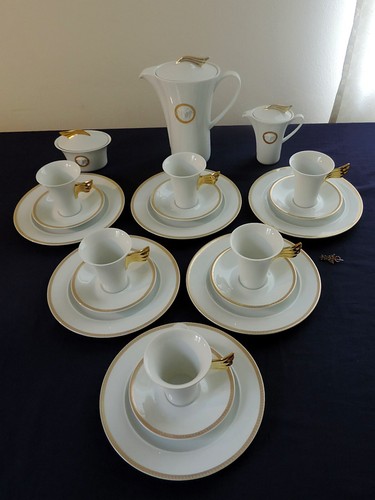 Rosenthal versace meandre - rosenthal, d'or