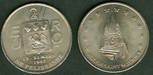 Euro temporaire des ville - euro,
