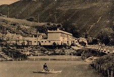 1961 CITTADUCALE dintorni Sorgenti Solfuree pedalò Rieti cartolina animata