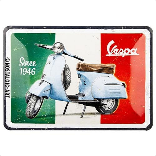 Targa retrò 20 cm - targa, retrò,