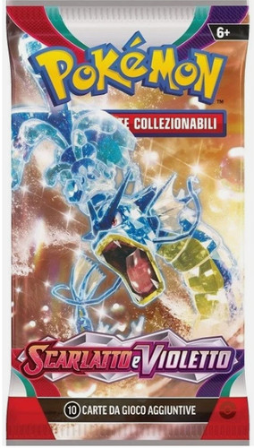 Pokemon bustine scarlatto - bustine, e