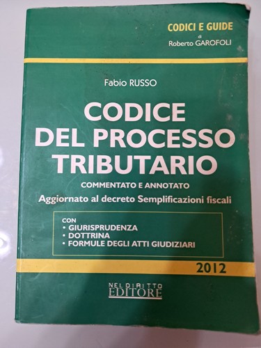 Codice del processo tributario - codice,