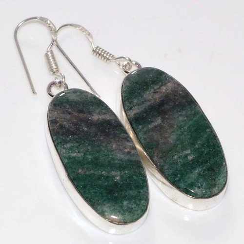 Orecchini avventurina verde