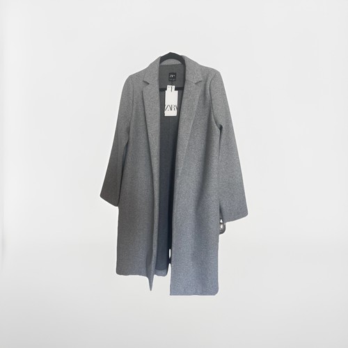 Cappotto donna grigio zara - cappotto,