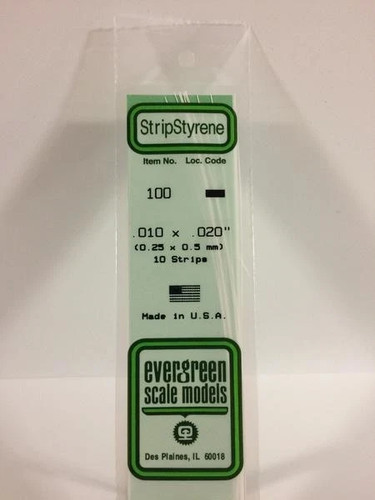Evergreen listelli polistirene - evergreen,