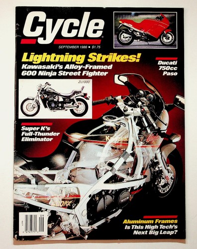 Cycle magazine september 1986 - cycle,