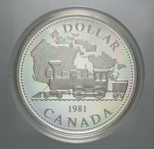 CANADA 1 DOLLARO 1981