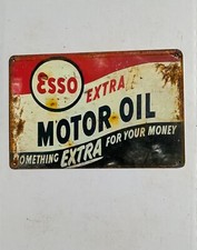 Insegna Esso Extra Motor-OIL