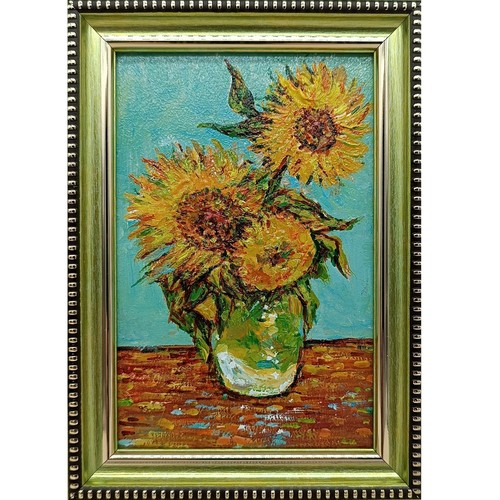 Girasoli quadro olio originale