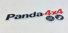 Targhetta Scritta 3d Stemma Logo  Scritta Panda 4x4 Fiat Pandino