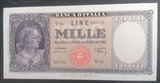 1000 LIRE ITALY ADORNED WITH