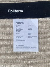 tappeto poliform relief tappeto L350 x H450 colore PEARL da esposizione negozio