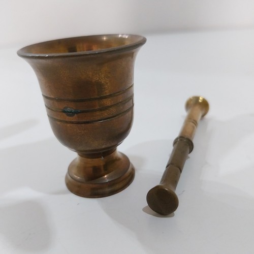 Pestello mortaio ottone o - e,