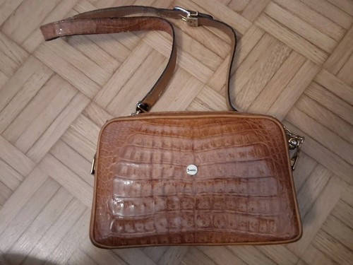 Borsa pelle coccodrillo - in, di