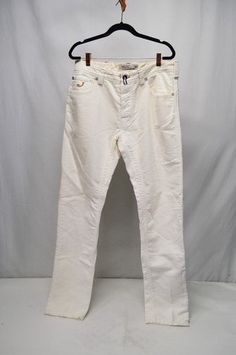 Jeans sartoriali bianchi