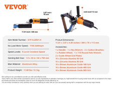 VEVOR Levigatrice per Tubi per