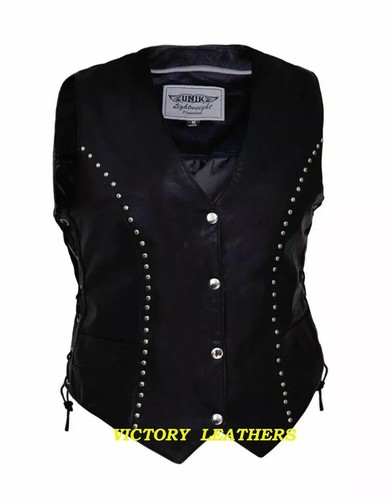 Gilet donna pelle con - donna, in