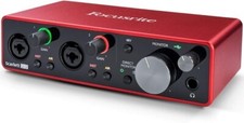 Focusrite Scarlett 2i2 Interfaccia Audio USB di 3a Generazione per Registrazione, Songwriting...