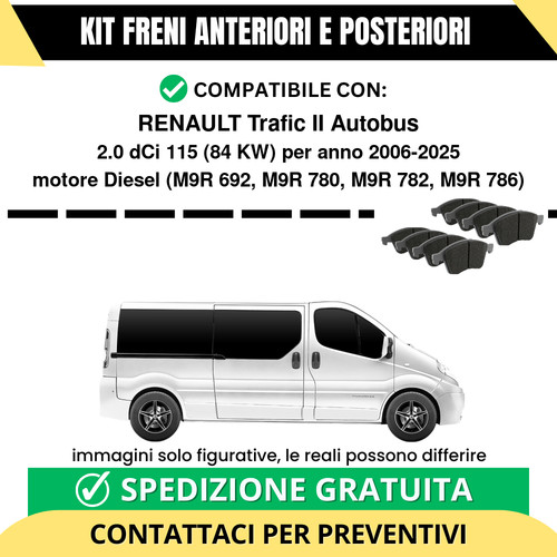 Pastiglie freno ant - freno,