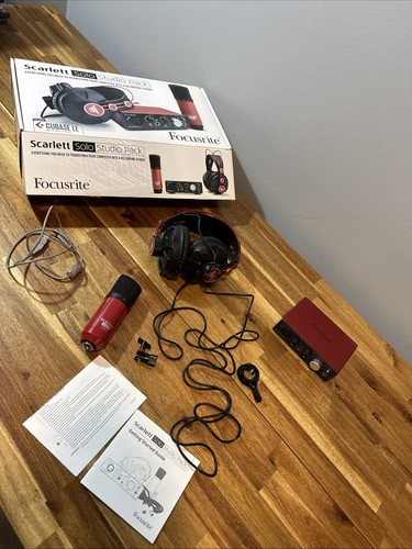 Focusrite scarlett solo studio