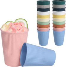 20 Pezzi Bicchieri Plastica