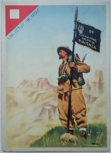 Cartolina battaglione - cartolina,