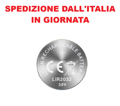 Lir2032 batteria - x,