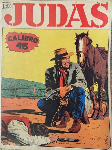 Judas fumetti western - judas, vintage