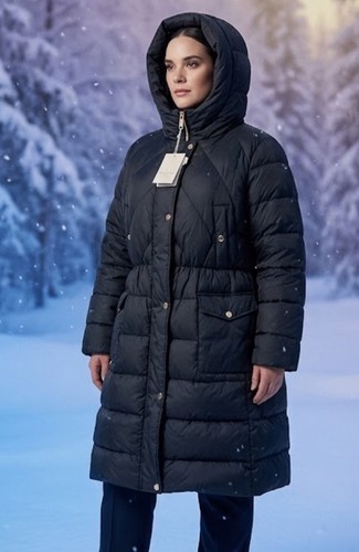 Parka cappotto piumino marina - parka,