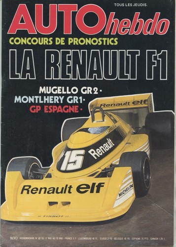 Auto hebdo 12 05 1977 - hebdo, n°62