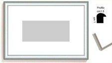 Cornice in legno ARGENTO