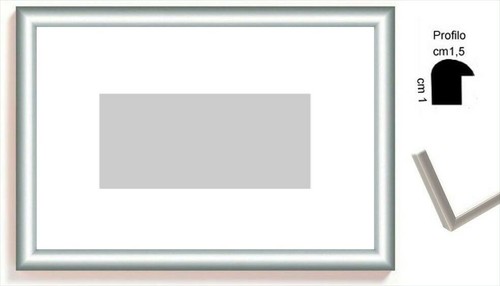 Cornice legno argento - cornice,
