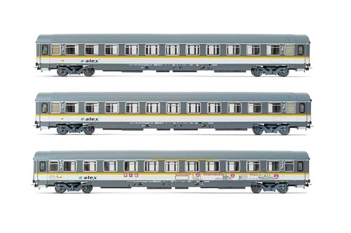 Rivarossi hr4293 alex coach - hr4293, 3-coach