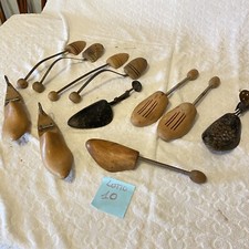ANTICHE FORME  IN LEGNO PER SCARPE CIABATTINO CALZOLAIO ACCESSORI Lotto 10