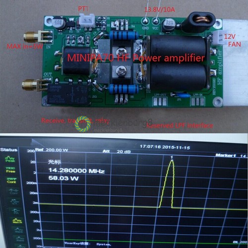 Nuovo 70w ssb amplificatore - amplificatore, di