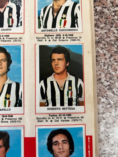Bettega juventus 133 - juventus, album