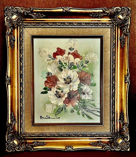 Dipinto olio floreale