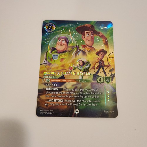 Carta incantata lorcana woody - incantata,
