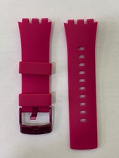 CINTURINO ORIGINALE OROLOGIO "SWATCH TOUCH"  SURP100 22 MM ROSA -NUOVO