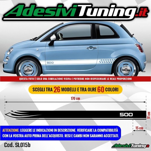 Kit adesivi strisce laterali - kit,