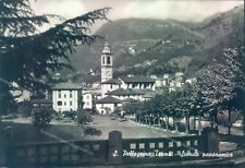 o653 cartolina s.pellegrino terme scorcio panoramico provincia di bergamo