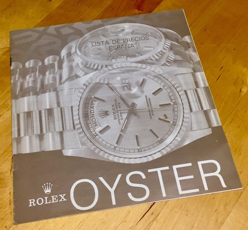Rolex price list 1990 spain - rolex,