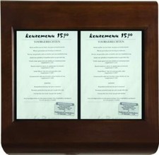 Espositore Porta Menu Luminoso