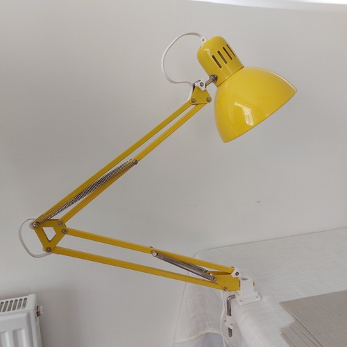 Lampada gialla terziale ikea - lampada,