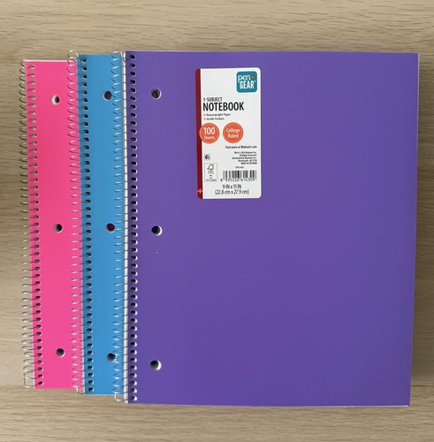 Pack poly subject notebook - poly,
