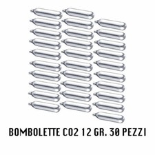 30 x bombolette co2  12 grammi softair aria compressa fialette co2