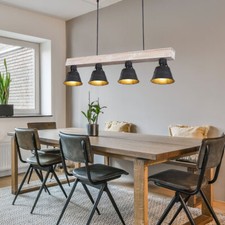 Lampada A Sospensione In Legno