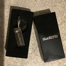 Portachiavi acciaio Swatch -